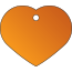 Large Heart - Orange (image for) Large Heart - Orange